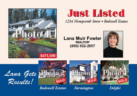 ReaMark Custom Real Estate Postcards - Choose from our Huge Real Estate Marketing Postcard Selection